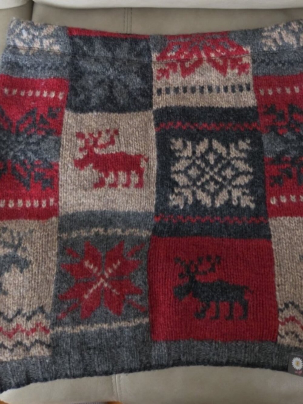 Original Honeybea Bum Warmer Winter Warm Wool Skirt Size XL - Picture 3 of 9